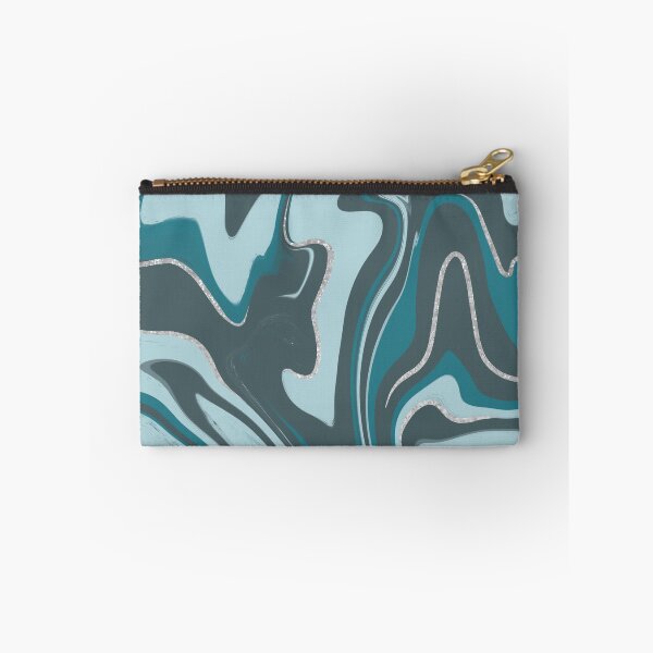 Item preview, Blue/Light Blue/Silver Liquified Abstract designed and sold by muffinstandd.