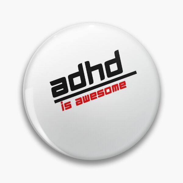Item preview, ADHD Is Awesome designed and sold by SportyDogShop.