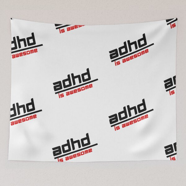 Item preview, ADHD Is Awesome designed and sold by SportyDogShop.
