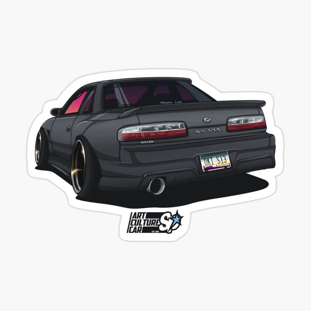 nissan silvia s13 rear