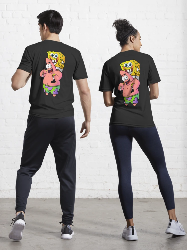 patrick and spongebob BFF Active T-Shirt by LesArt-Oficial