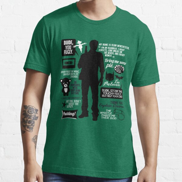 dean winchester green shirt