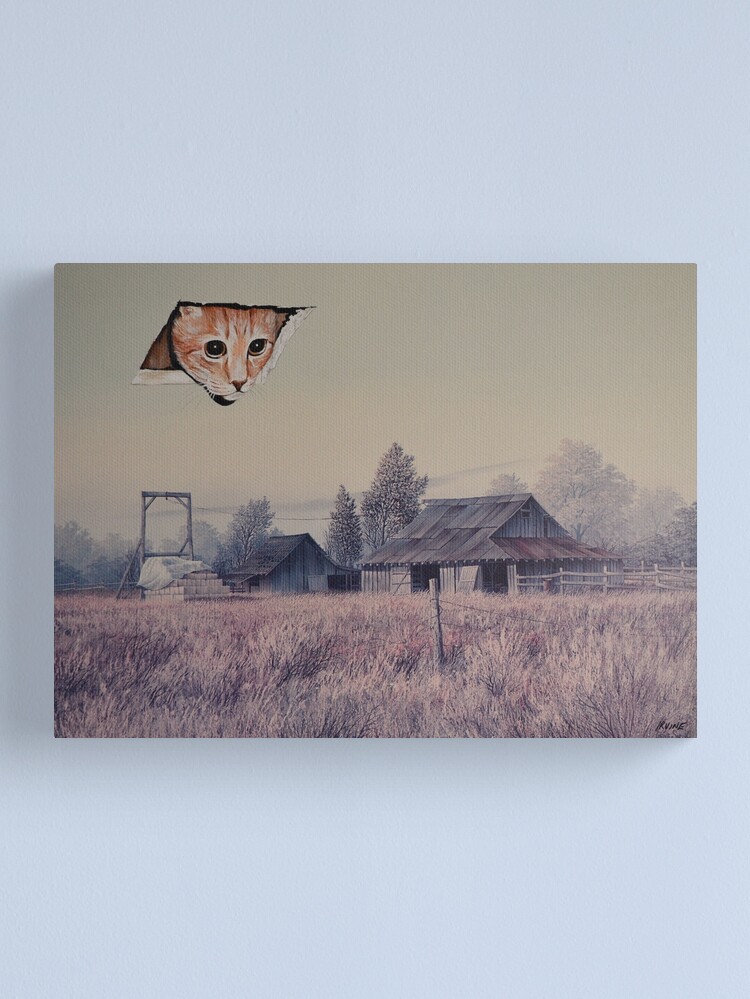 Alternate view of Eyes in the Sky Canvas Print