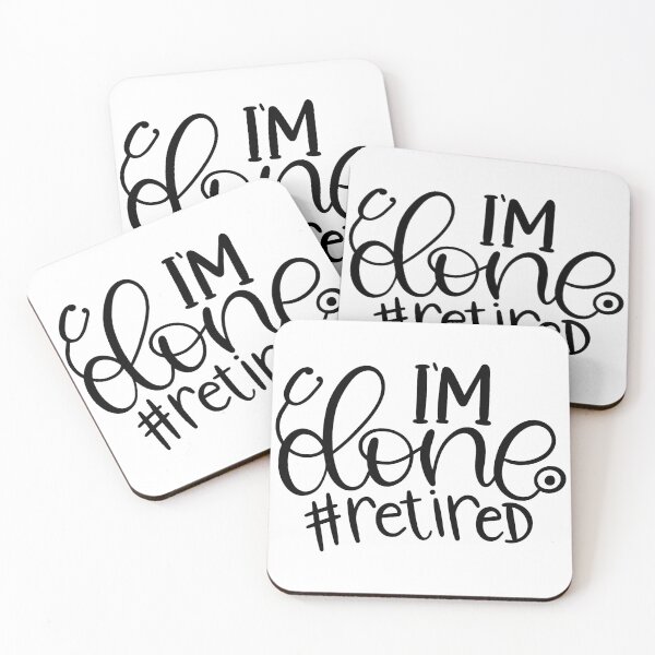 Item preview, I am Done #Retired designed and sold by Miaramar.