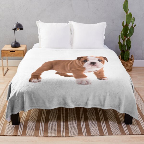 Item preview, British Bulldog Puppy Dog Photo designed and sold by WearItOwnIt.