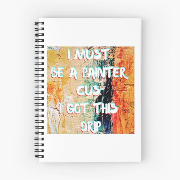 Item preview, Painter Drip designed and sold by TheWallFlowersofCypress.
