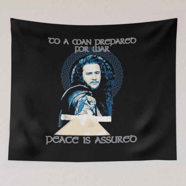 Item preview, To a Man Prepared for War, Peace is Assured, Celtic Proverb, Irish Legend, Celtic Gift designed and sold by Proverbial Wisdom Design.