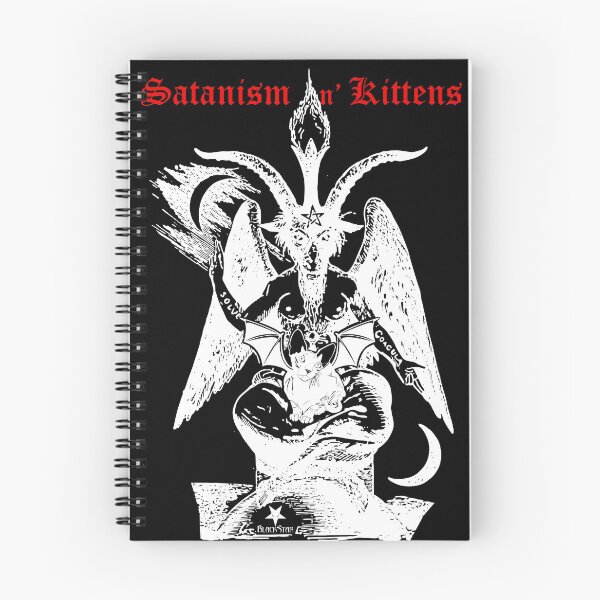 Item preview, Satanism and Kittens designed and sold by Black Star.