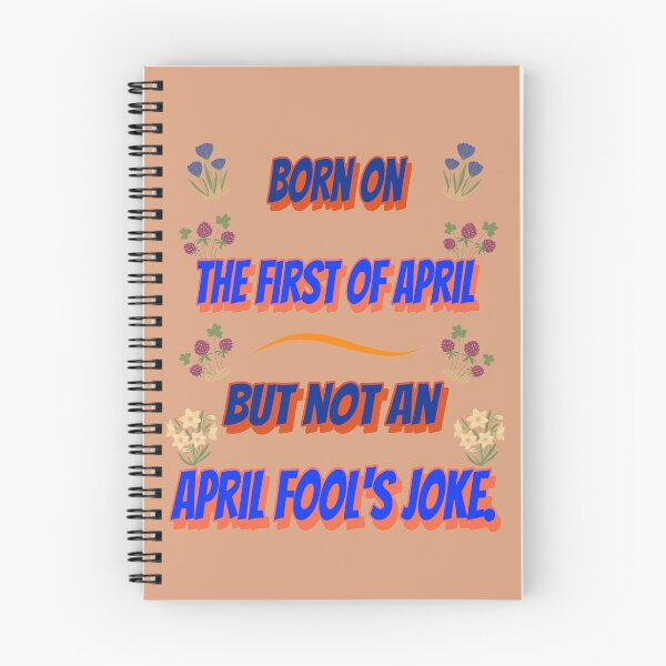 Item preview, Born on April 1st, this is no joke. designed and sold by Bodino.