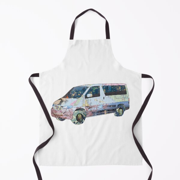 Item preview, Mazda Bongo Tin Top Japanese inspired collage digital design designed and sold by INKIEFINGERS.