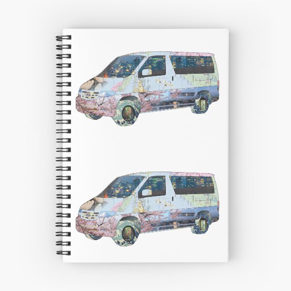 Item preview, Mazda Bongo Tin Top Japanese inspired collage digital design designed and sold by INKIEFINGERS.