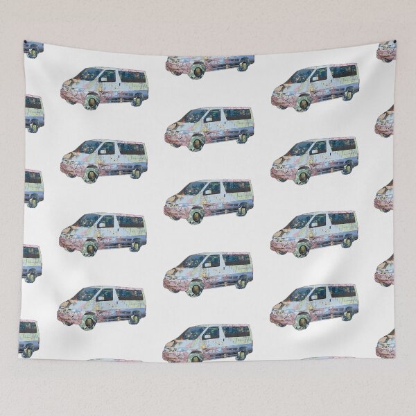 Item preview, Mazda Bongo Tin Top Japanese inspired collage digital design designed and sold by INKIEFINGERS.