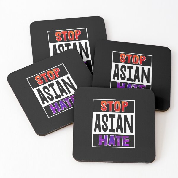 Item preview, Copy of Stop Asian Hate AAPI Asian Lives Matter - Red and Purple designed and sold by American-Proud.