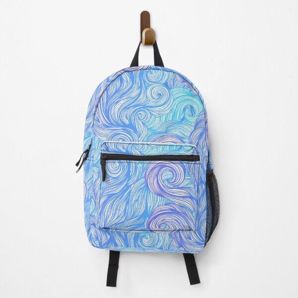 Item preview, Seamless Abstract Blue Purple Pattern designed and sold by SSK Designs.