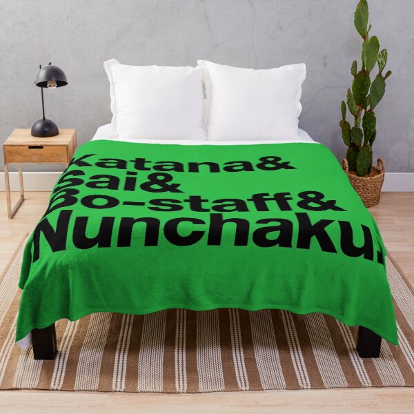 Item preview, Teenage Mutant Ninja Weapons (black text) - TMNT designed and sold by Lolvetica.