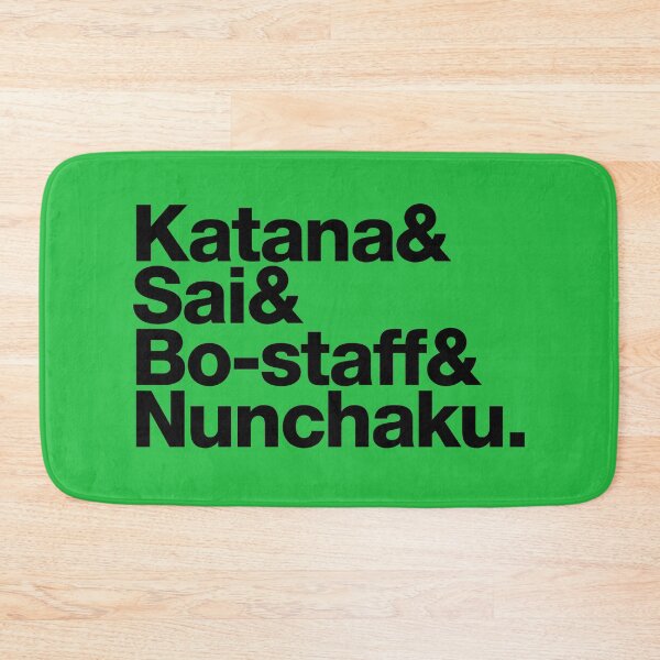 Item preview, Teenage Mutant Ninja Weapons (black text) - TMNT designed and sold by Lolvetica.