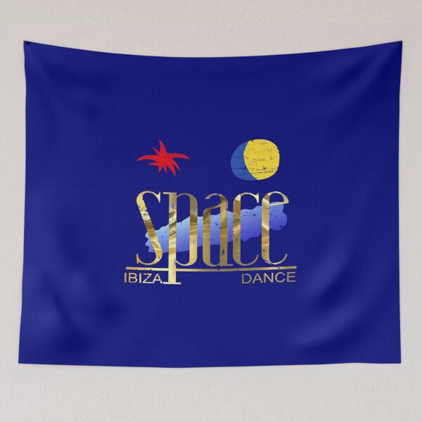 Item preview, SPACE Ibiza Dance: MODEL 2 vintage midnight blue gold gold Legendary nightclub of La French Touch (original HD DESIGN) designed and sold by LA FRENCH TOUCH.