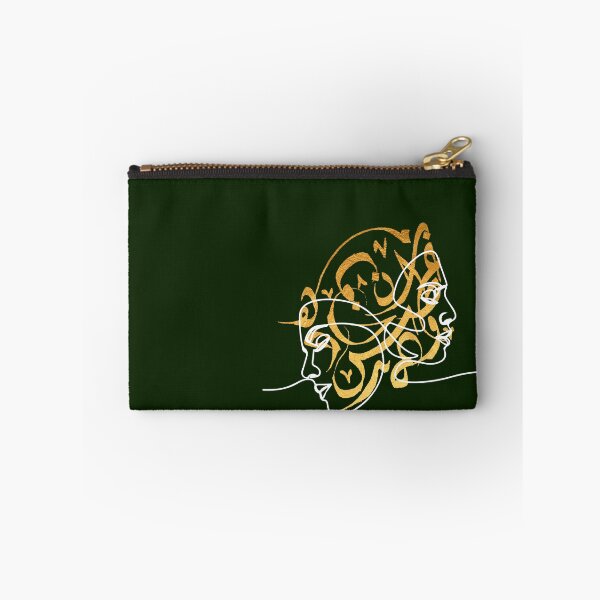 Item preview, Line art olive and gold - Jade designed and sold by TheOpulent.