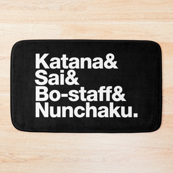 Item preview, Teenage Mutant Ninja Weapons (white text) - TMNT designed and sold by Lolvetica.