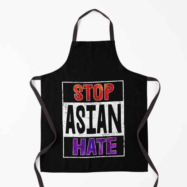 Item preview, Stop Asian Hate AAPI Asian Lives Matter - Purple and Red Square Distressed designed and sold by American-Proud.