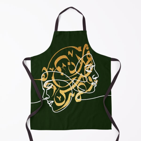 Item preview, Line art olive and gold - Jade designed and sold by TheOpulent.