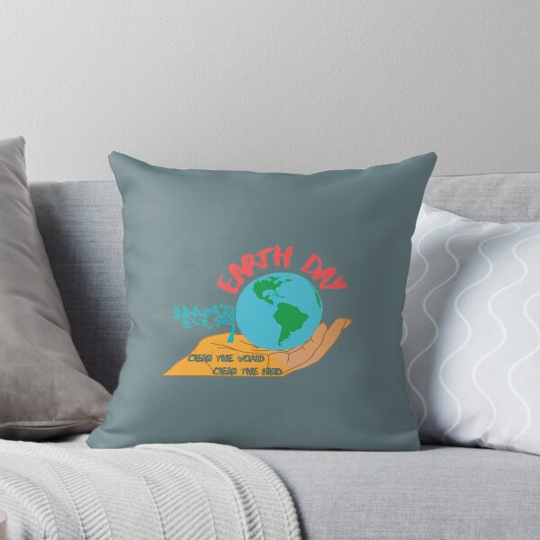 Item preview, Earth day Clean the World Clean the Mind designed and sold by JoLiShop.