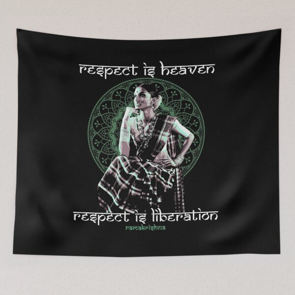 Item preview, Respect is Heaven, Respect is Liberation, Hindu Proverb, Ramakrishna Quote, Hindu Gift  designed and sold by Proverbial Wisdom Design.