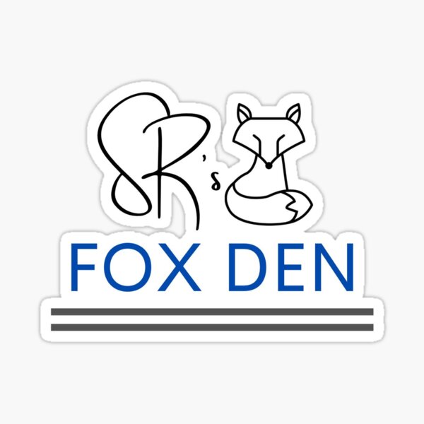 SR's Fox Den Sticker