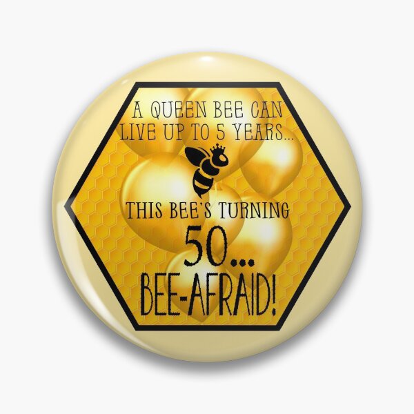 Item preview, Queen Bee Trivia...50th Birthday! #2 (On Lt. Yellow) designed and sold by PawsitiveMum.