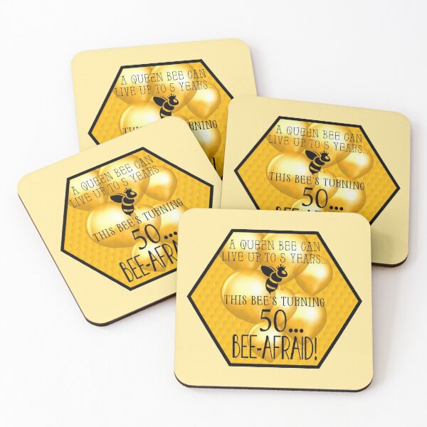 Item preview, Queen Bee Trivia...50th Birthday! #2 (On Lt. Yellow) designed and sold by PawsitiveMum.