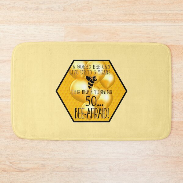 Item preview, Queen Bee Trivia...50th Birthday! #2 (On Lt. Yellow) designed and sold by PawsitiveMum.