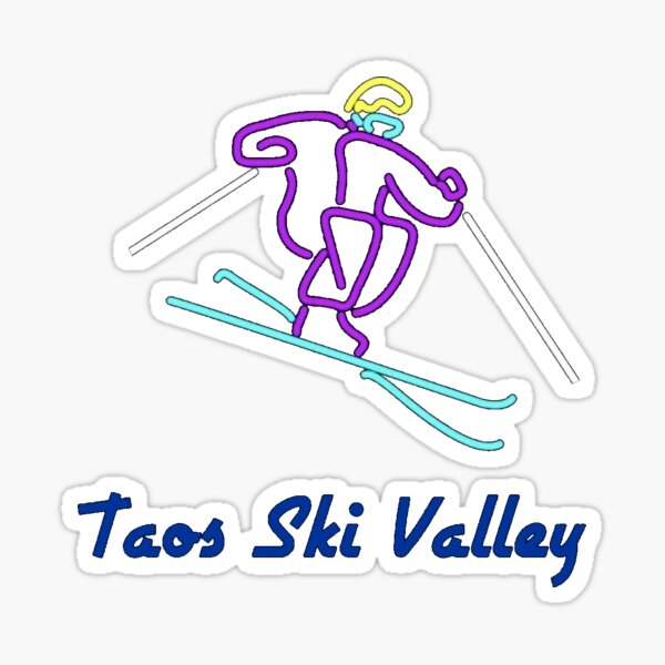 Taos Ski Valley Sticker Sticker