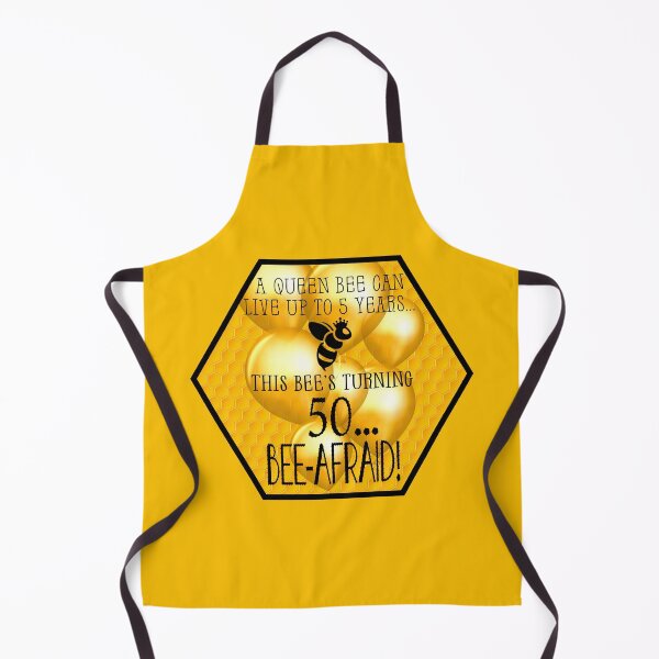 Item preview, Queen Bee Trivia...50th Birthday! #2 (On Golden Yellow) designed and sold by PawsitiveMum.