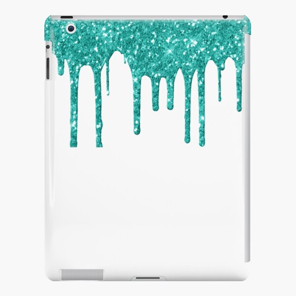 Light Blue Glitter Shiny Bright Sparkly Sky Blue | iPad Case & Skin