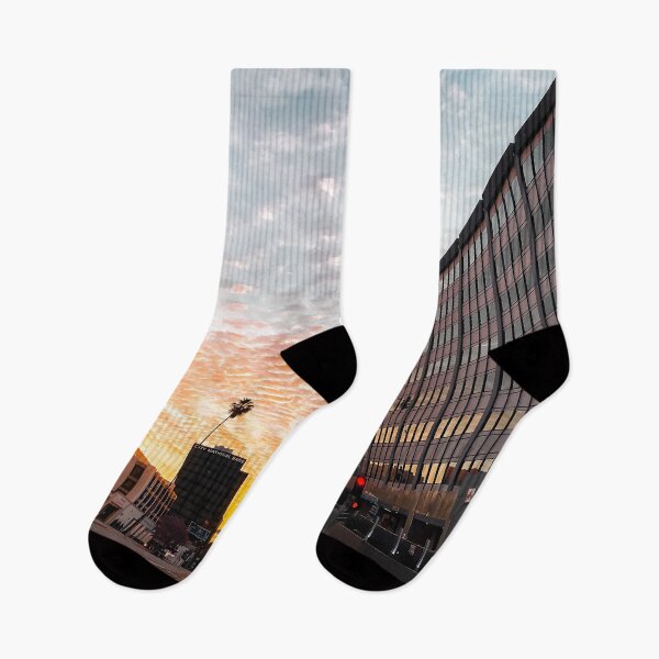 Item preview, city sunrise at Encino, Los Angeles, USA designed and sold by Mrvell.