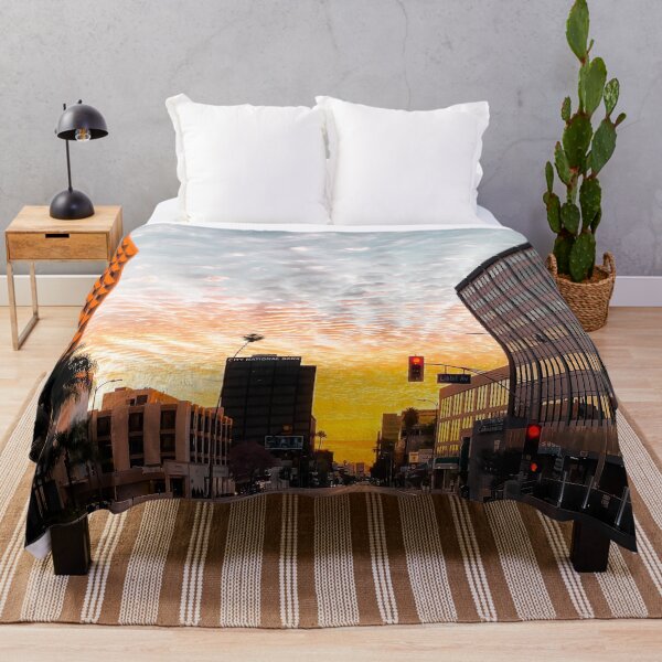 Item preview, city sunrise at Encino, Los Angeles, USA designed and sold by Mrvell.