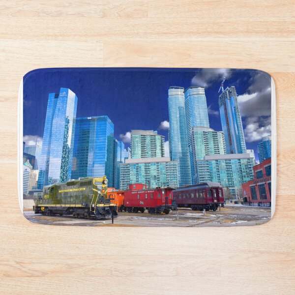 Item preview, Trains and Tall Towers designed and sold by Brian Shaw.