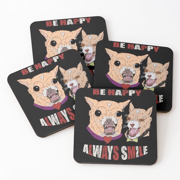 Item preview, happy  doggys showing teeth designed and sold by ragnacold.