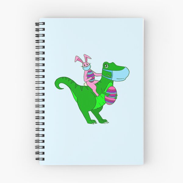 Item preview, face mask easter bunny dinosaur pandemic funny trex rabbit designed and sold by Gossip Rag.
