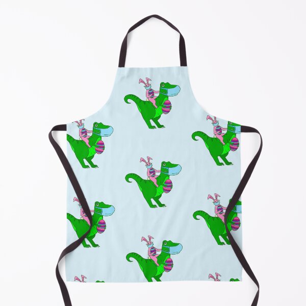 Item preview, face mask easter bunny dinosaur pandemic funny trex rabbit designed and sold by Gossip Rag.