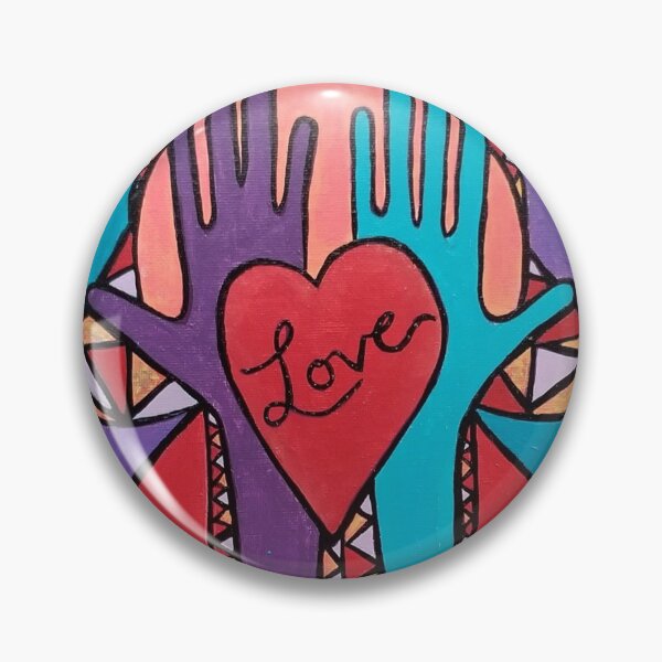 Item preview, Togetherness Hamsa by Harriette Knight designed and sold by harrietteknight.