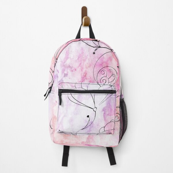 Item preview, Flower Doodle Watercolor Pink designed and sold by Designs By YL.