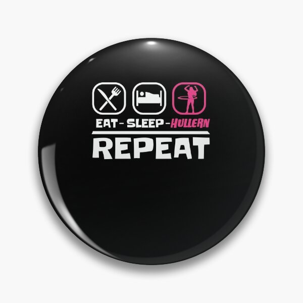 Item preview, Eat Sleep Hullern Repeat designed and sold by Grimbart.