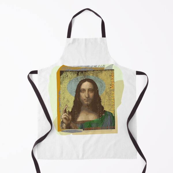 Item preview, Leonardo Da Vinci's Salvator Mundi (Pop Art by ACCI) Portrait designed and sold by VanyssaGraphics.