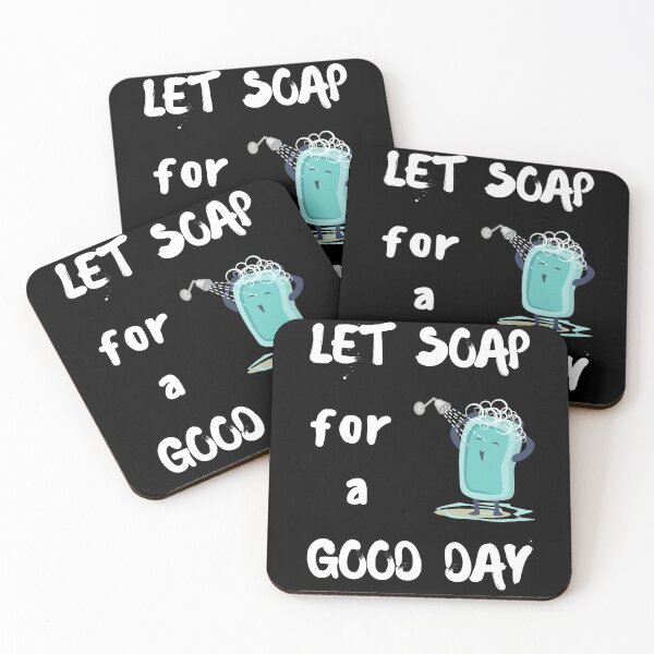 Item preview, Let soap for a good day love soap funny shower black designed and sold by daguilon.