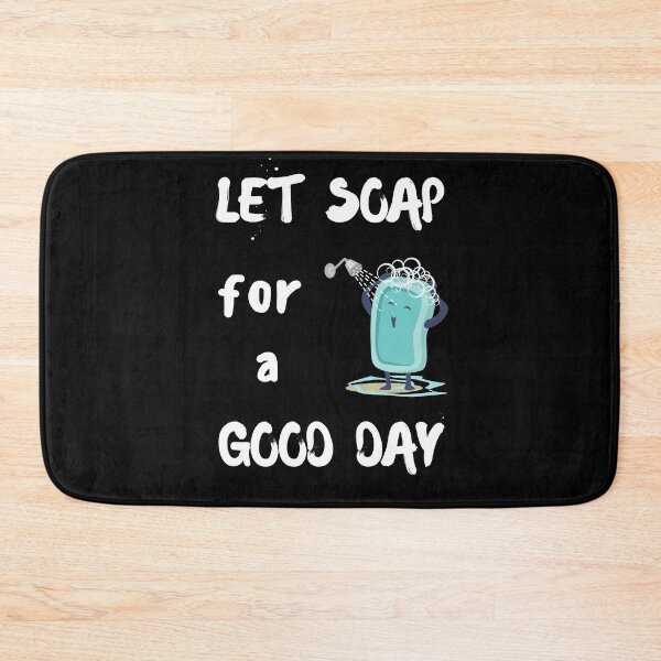 Item preview, Let soap for a good day love soap funny shower black designed and sold by daguilon.