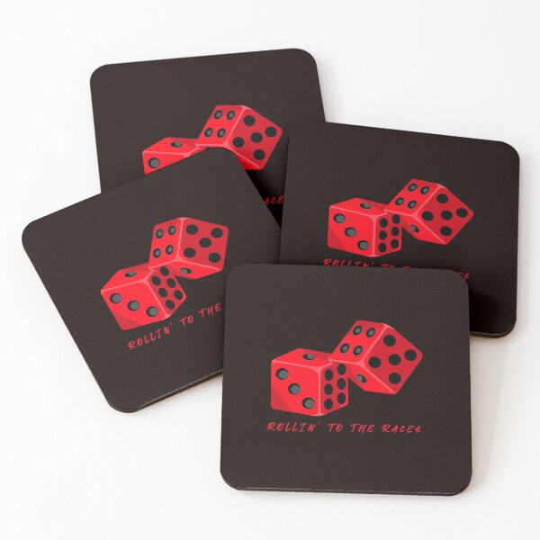 Item preview, Rollin To The Races Dice Racetrack Rollin Dice designed and sold by CarantinedChaos.