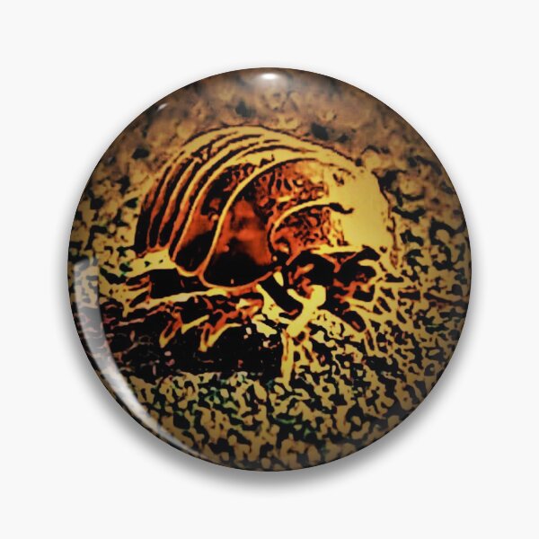 Item preview, Pill Bug Orange designed and sold by craftsbydaphy.
