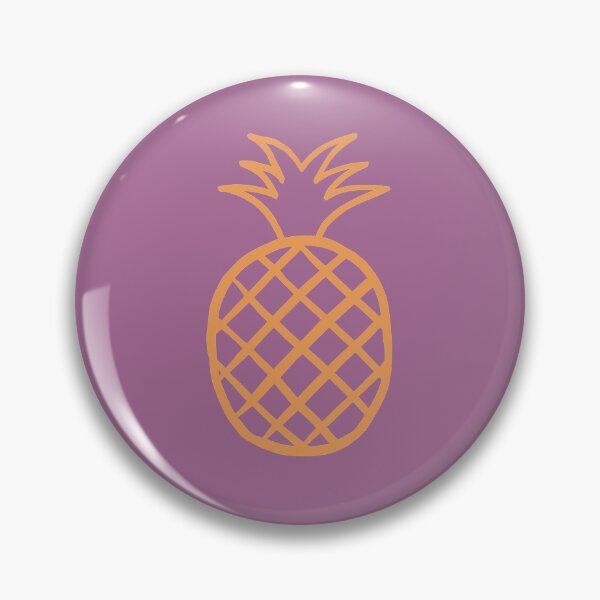 Artikelvorschau, Ananas (orange und hellviolett) entworfen und verkauft von Attenborough_Fan.