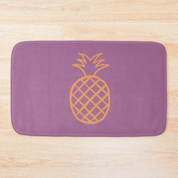 Item preview, Pineapple (orange and pale purple) designed and sold by Attenborough_Fan.